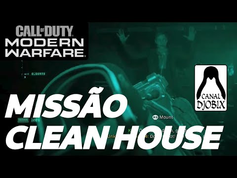 Campanha do COD MW, missão (05) Clean House no Canal Djobix de Games