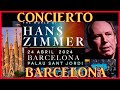 Capture de la vidéo The World Of Hans Zimmer En Vivo Concierto Barcelona 2024