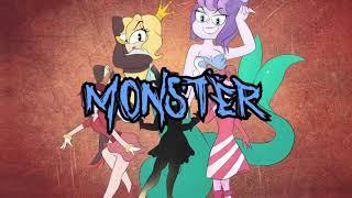 Monster || Meme~Cuphead Girls Resimi
