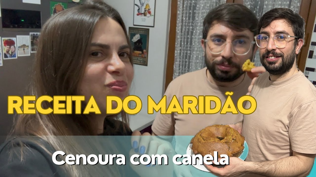 Bolo de cenoura com canela - receita turca 