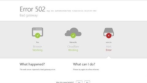 Fix Error 502 Bad Gateway Error in Zoro.to | 502 Bad Gateway Error in Zoro.to problem solve