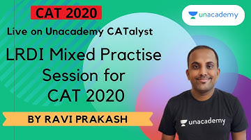 QUARANTINE BATCH | LRDI Mixed Practice Session for CAT 2021 | By Ravi Prakash