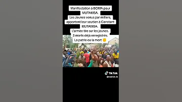 BOMA BAZO SOUTENIR MUTAMBA BA JEUNES YA BOMA FÉLICITATIONS 