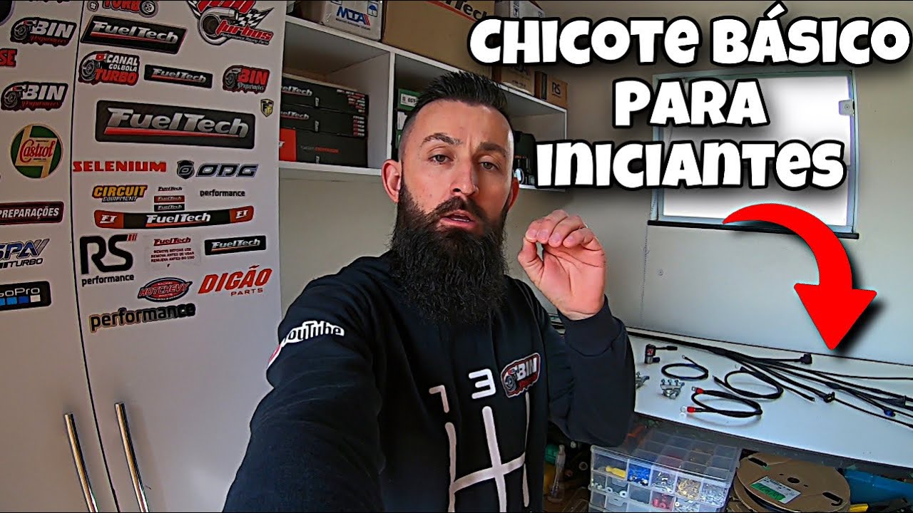 CHICOTE BASICO FT 200 250 300 350 400 POREM COM ACABAMENTO PADRÃO BIN PREPARAÇÕES 👌