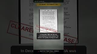 If UFOs are spaceships... Declassified 1953 CIA Memo #Shorts