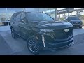 Black 2023 Cadillac Escalade V Review Calgary AB - Wolfe Calgary