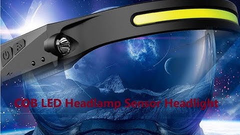 COB LED Headlamp Sensor Headlight