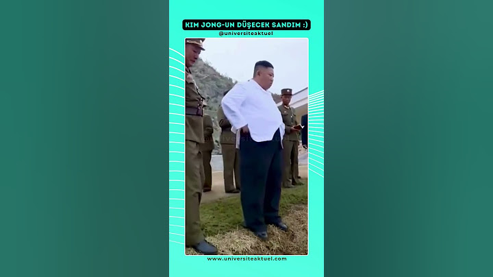 Kuzey Kore Lideri Kim Jong-Un'u izlerken düşecek sandım :D #shorts