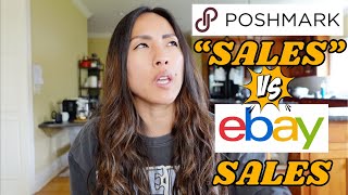 Did Running Sales on Poshmark & eBay Boost My Sales in April?!?