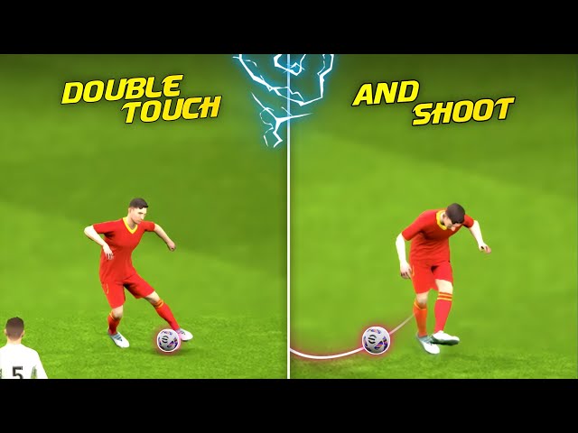 Tutorial How to Trick Your Opponent With Double Touch + Shoots = 🔥 class=