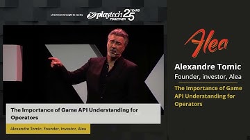 Igaming NEXT 2024 - Alexandre Tomic Talk - The importance of game API understanding for operators