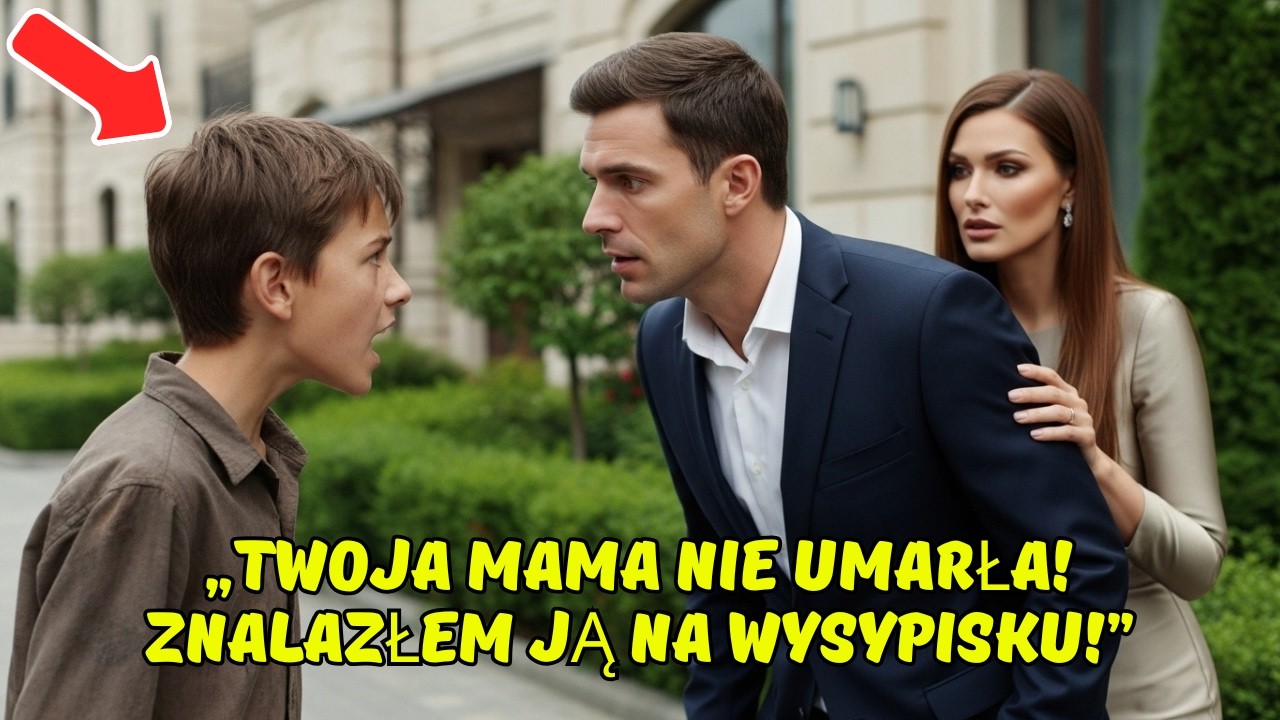 „TWOJA MAMA ŻYJE, WIDZIAŁEM JĄ NA WYSYPISKU!” — krzyknął biedny chłopiec do milionera…