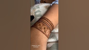 simple grid design।।  Eid special mehndi design।। #shorts #reels #foryou