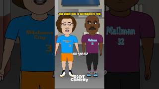 Josh Giddey Goes To Karl Malone For Help After The Allegations Come Out 😂 #nbanews #nba #nbamemes