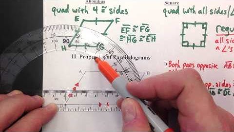 Geometry Notes 6-1 Parallelograms Part 1