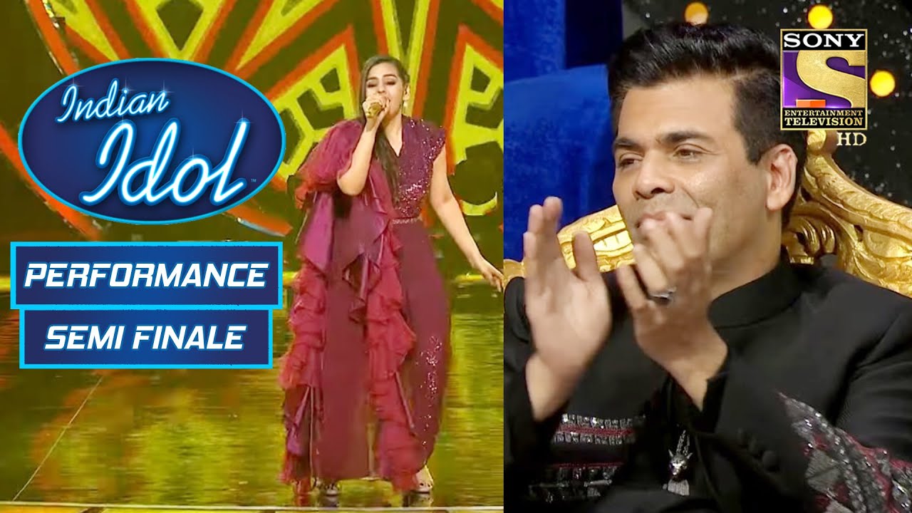 Shanmukha  Jata Kahan Hai Deewane   Karan   In Awe  Indian Idol Season 12 Semi Finale
