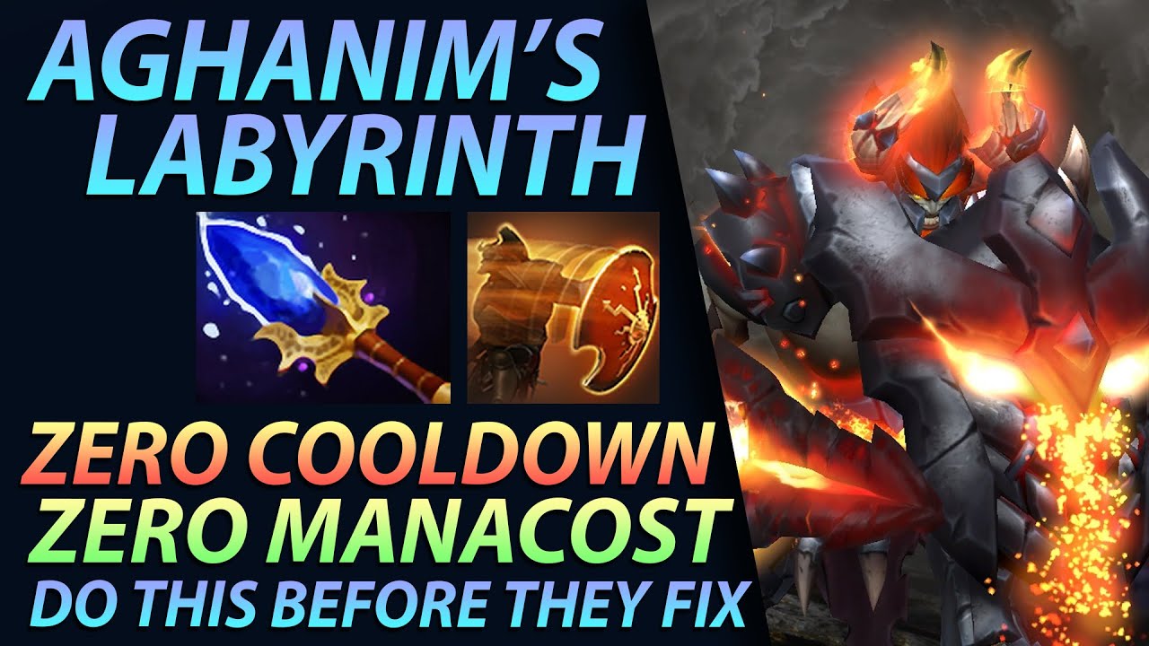Dota 2 Aghanim's Labyrinth - 0 Cooldown Bug Mars