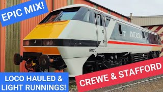 Trains at Crewe & Stafford! Rush Hour! Epic Mix! - 24/07/24