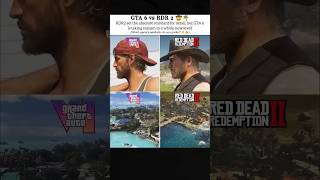 The Ultimate Graphics Test! 🤯 GTA 6 vs RDR 2 #gta6 #rdr2 #rockstargames #gamerlife #playstation