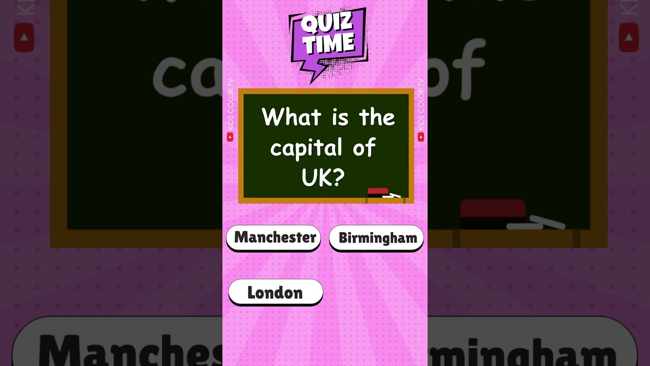 Какая столица Великобритании? | Викторина о столицах стран | Задание на 5 секунд