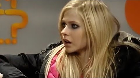 Avril Lavigne - Wetten Das interview 2005 restored quality