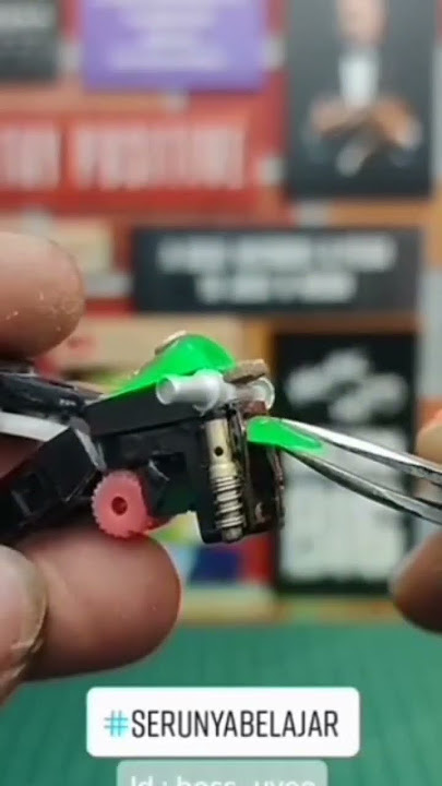 Cara Membuat Miniatur Motor Dari Korek Gas