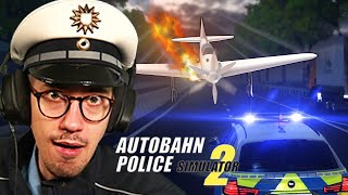 Flugzeug Notlandung! ✈ | Autobahn Polizei Simulator 2