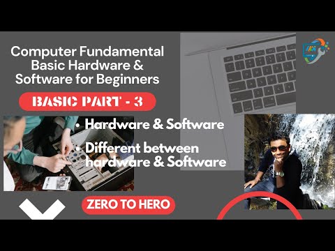 Computer Fundamentals Tutorial For Beginners In English | Computer Hardware & Software -Part-3