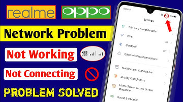 Realme/Oppo Network Problem Solution | How to Solve Network Problem in Realme/oppo Devices