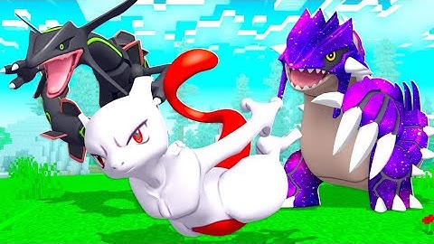 We RANDOMIZED Our STARTERS To GOD POKEMON In MINECRAFT!