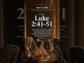 Jesus in the Temple | Gospel Summary of Luke 2:41-51