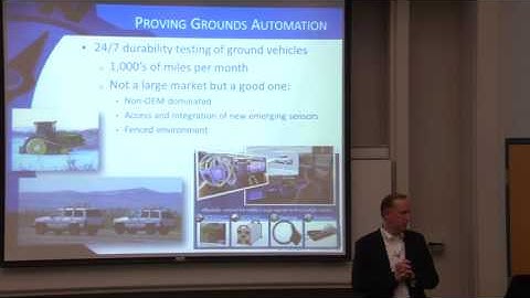 RI Seminar: Mel Torrie : Lessons Learned Bootstrapping a Robotic Vehicle Company