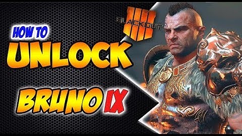 BLACKOUT - How to UNLOCK BRUNO IX CHARACTER (The Lion Pauldron Location Guide)