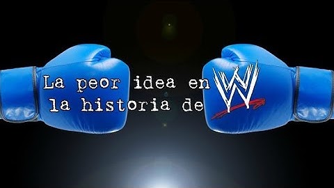 La peor idea que se haya visto en WWE | Loquendo | Mr. WWE