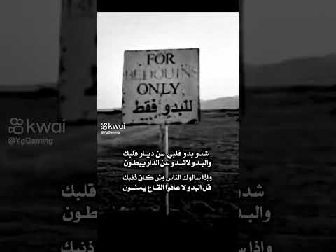 شدو بدو قلبي