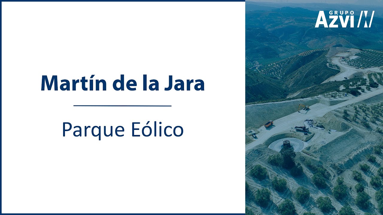 Trabajos de Azvi en el parque eólico de Martín de la Jara