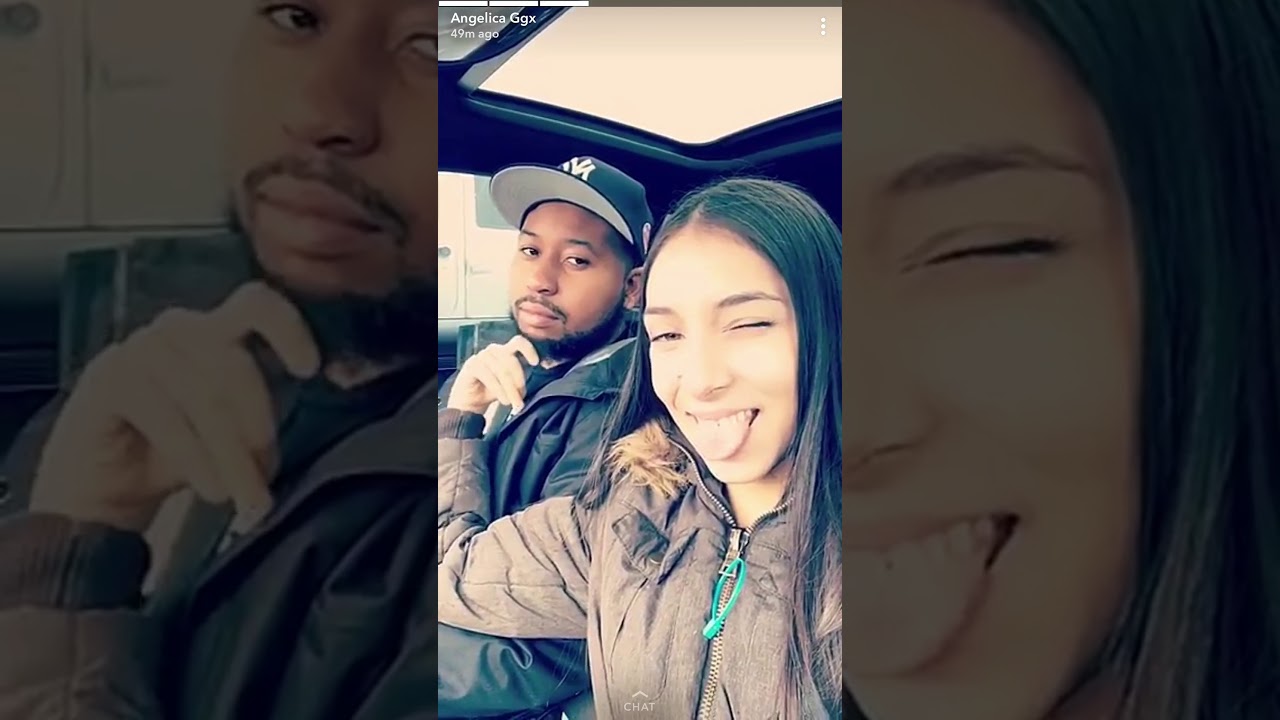 Dj akademiks with his girlfriend Angelica ggx.