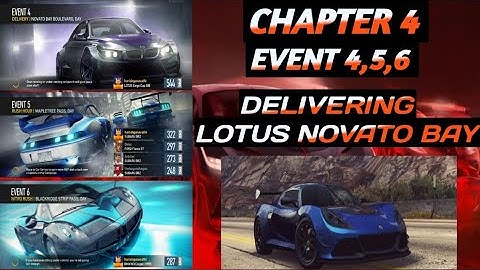 Need For Speed:No Limits Chapter 4 Event 4,5,6 Gameplay 720p