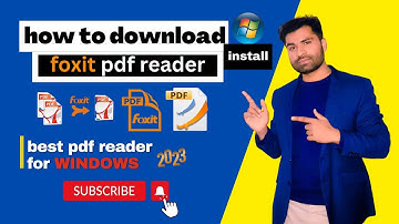 How to Download and Install Foxit Pdf Reader on Windows 7/8 | How to Download Pdf Reader Free 2023