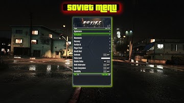 Soviet | GTA V Mod Menu Showcase! | Fancy UI, Great protections, Feature rich, Great customization!