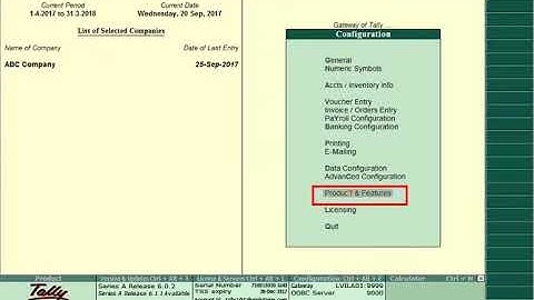 Upgrading to Tally ERP 9 Release 6.1.1