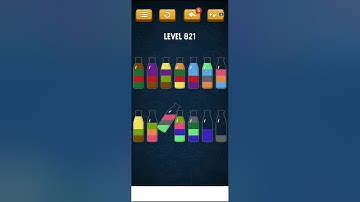 Soda Sort Puzzle - level 821