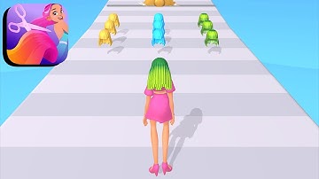 Hair Challenge ​​- All Levels Gameplay Android,ios (Levels 13-15)