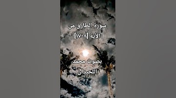 محمد اللحيدان سورة الطارق من الأية[8-17] بصوت هادئ @معتصم_بالله42#محمد_اللحيدان