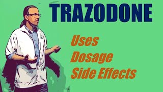 trazodone 50 mg uses dosage and side effects