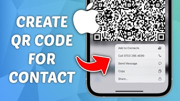 How to Create QR Code for Contact on iPhone - Quick and Easy Guide!