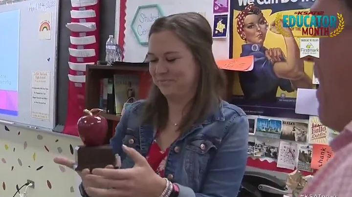 Burbank High School history teacher Amanda Neary i...