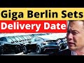 HOURS AGO! Tesla Giga Berlin Announces Model Y Delivery Date in March