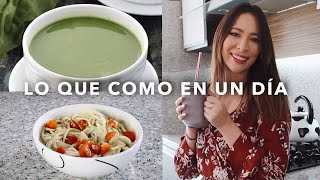 Lo que como en un día (Realista + Hecho en casa)   | Nancy Loaiza