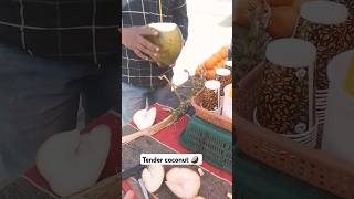 😍🙂 Tender Coconut 🥥 ❤️  #shorts #shortsfeed #trendingshorts #tendercoconut #coconut
